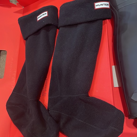 Hunter boots with socks included! - Picture 8 of 8